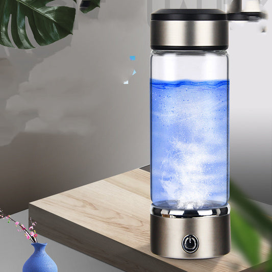 Rechargeable Quantum Hydrogen-rich Water Cup Hydrogen Water Cup Health Cup Glass Cup