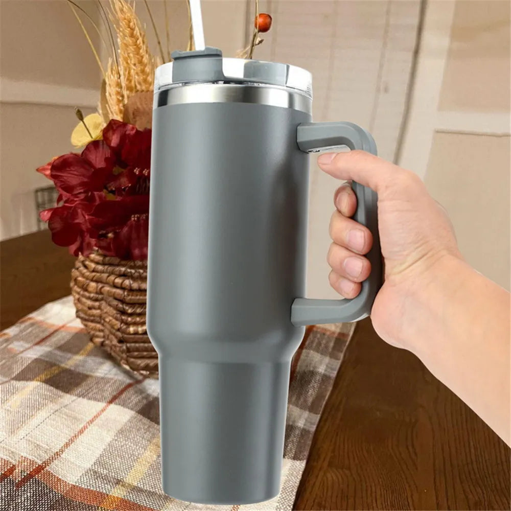 1200ml Stainless Steel Coffee Thermos Cup 40 Oz