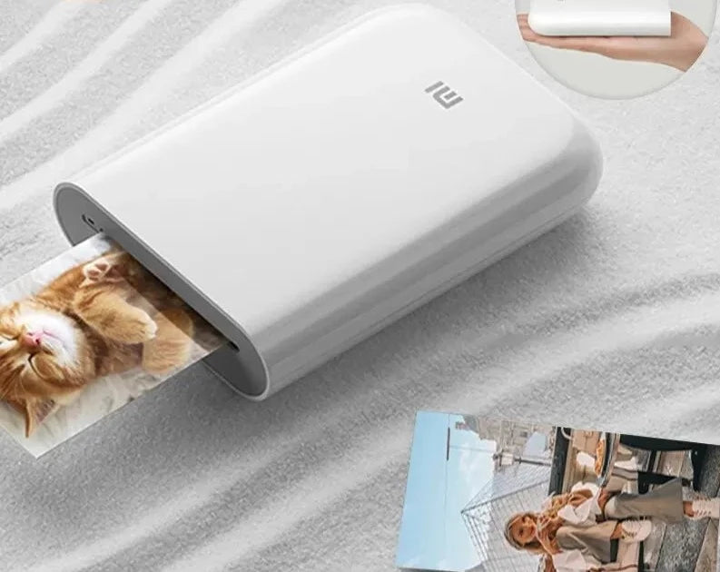 New Original Portable Mini Xiaomi Pocket Photo Printer Wireless Bluetooth