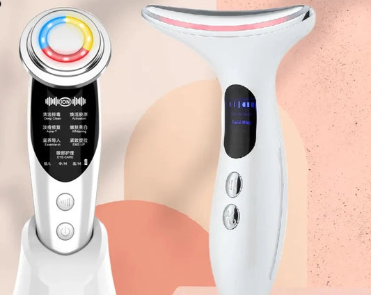 Face Massager Lifting Beauty LED Face Skin +3 Colors