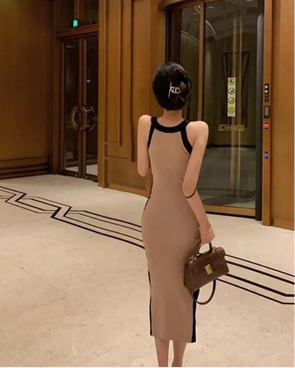 Fashion Stretch Dress sexy slim fit bodysuit