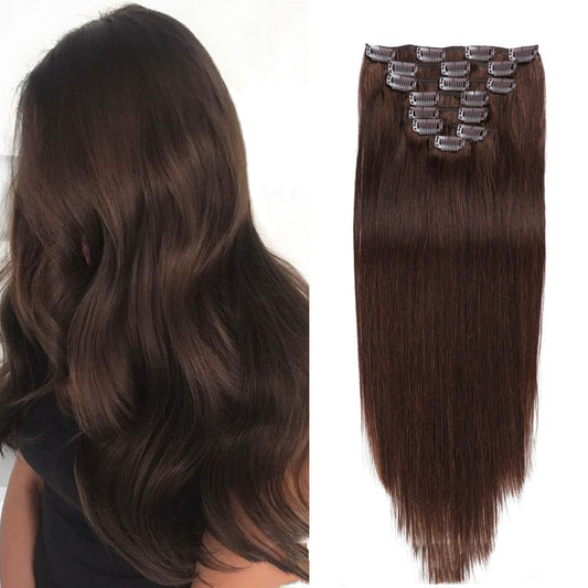 Hair extension wig