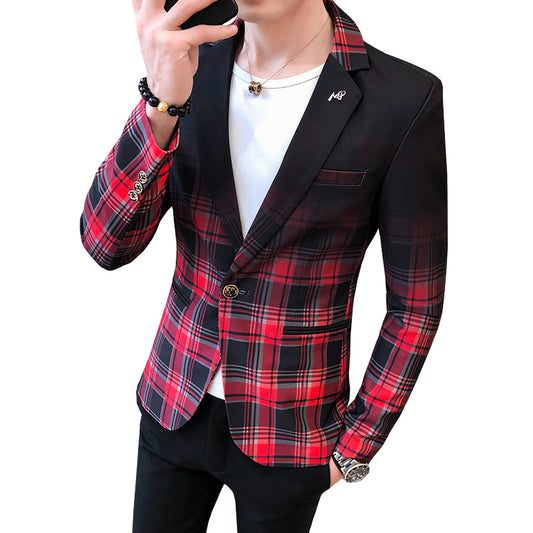 Slim Fit Casual Suit Jacket