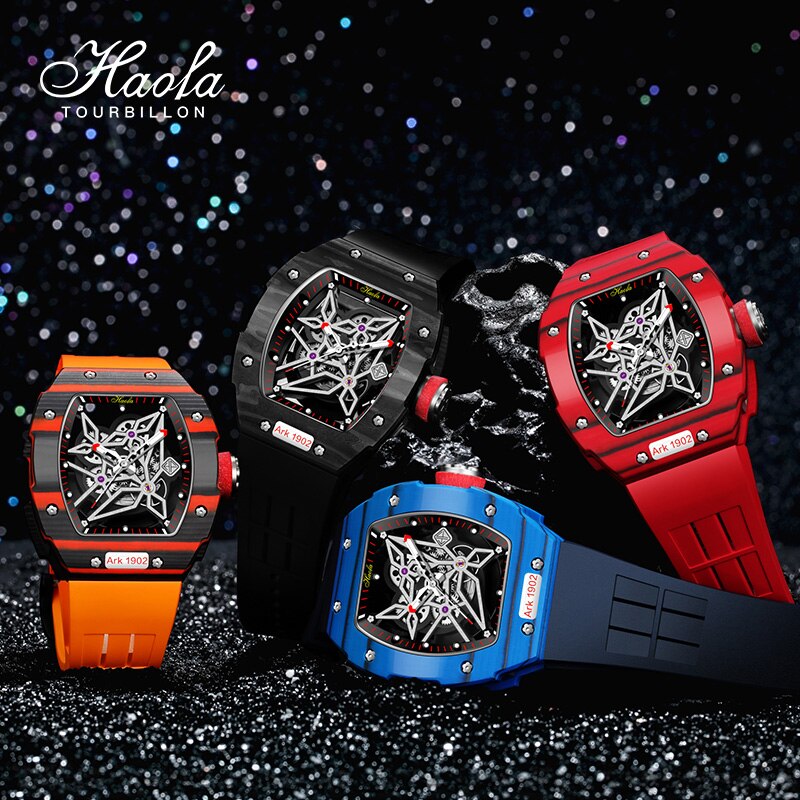 HAOFA Skeleton Automatic Mechanical Watch For Men