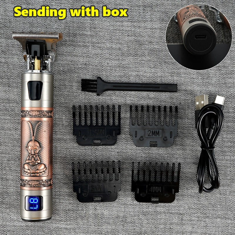 USB Electric Hair Clippers Rechargeable