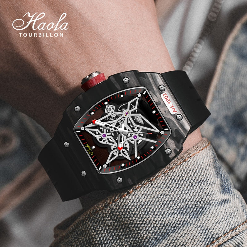 HAOFA Skeleton Automatic Mechanical Watch For Men