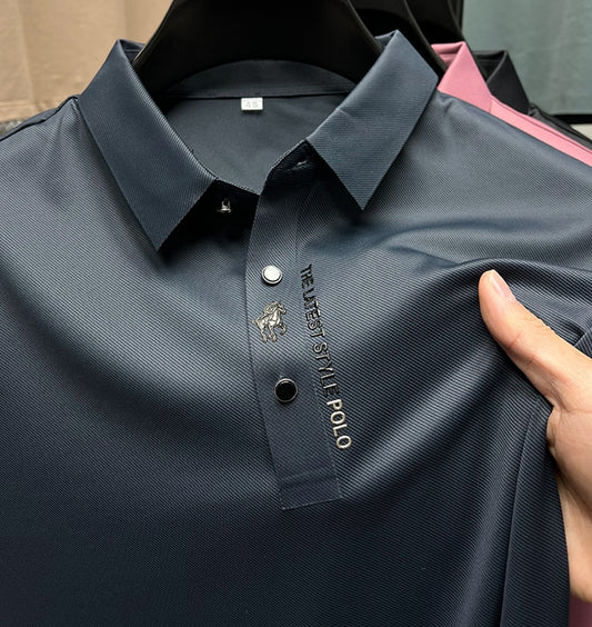 Sleeve Polo Shirt New Men's Casual